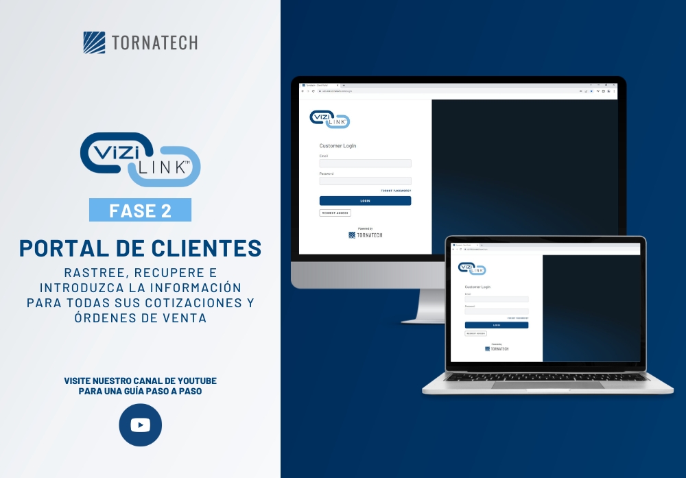 Portal de clientes de ViZi-Link – Fase 2