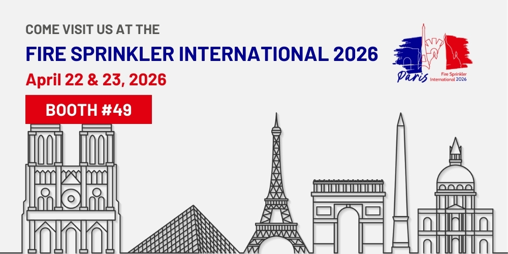 Fire Sprinkler International 2026 | Paris, France | April 22-23